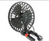 DC 12V Oscillating Car Cooling Fan With On / Off Switch Suction Cup Mounting