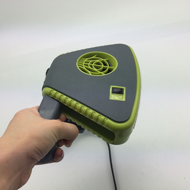 Green Portable Car Heaters Auto Fan Heater Two Switch With Pic Heating Element 1