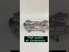 double cylinder heavy duty chrome car air suspension compressor
