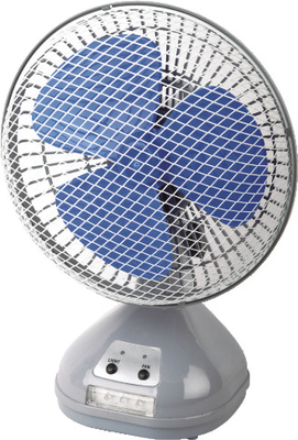 Metal Rechargeable Portable Fan With LED Light  , Portable Cooling Fan