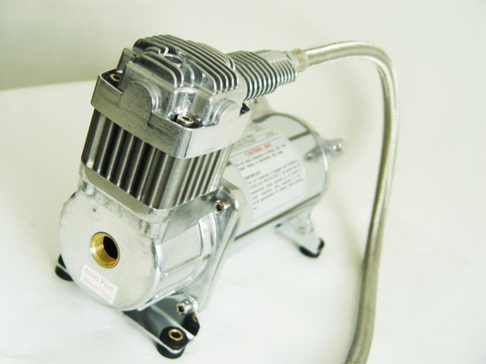 Chrome Remote Air Filter Air Bag Air Ride Suspension Compressor Pump150psi 1 Year Warranty
