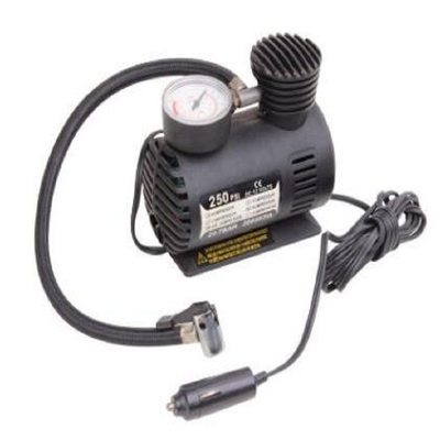 Shock Vehicle Air Compressors Dc 12v 250psi  With Cigarette Lighter Plug