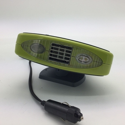 Green Portable Car Heaters Auto Fan Heater Two Switch With Pic Heating Element