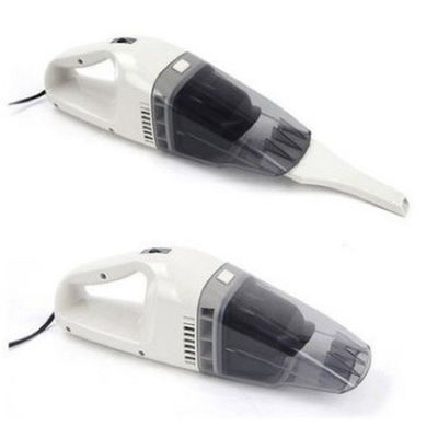 White Black Handheld Car Vacuum Cleaner 12v Dc Cigarette Lighter Portable