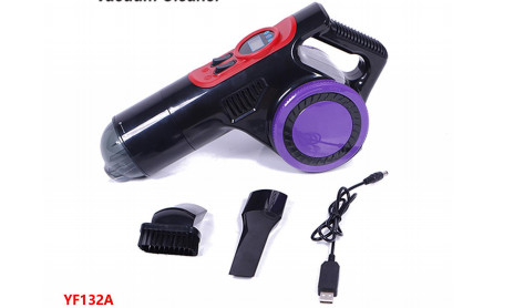 4 in 1 plastic car tire inflator 72W Rechargeable Battery 11.1v Portable Car Vacuum Cleaner
