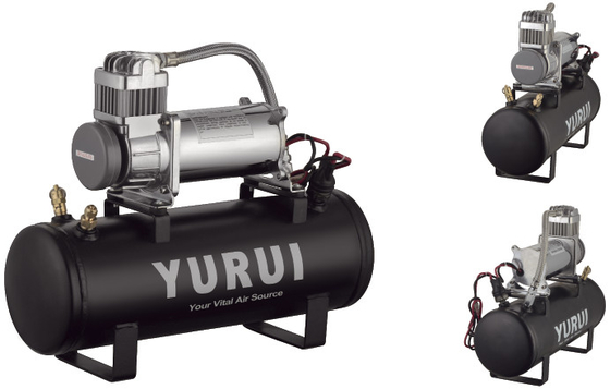 Good price 1.5 Gallon Portable Compressed Air Tank 12V For Car Use Fast Inflation Strong Outfit online
