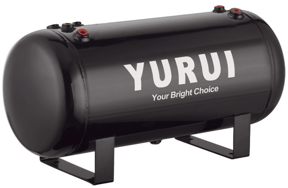 Good price OEM Black Iron portable air compressor tank 200 PSI Portable 27.2”L x 8.4”W x 10”H online