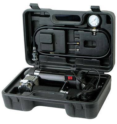 3 In 1 Metal Air Compressor Silver and Black With Kit Portable And Fast Inflation