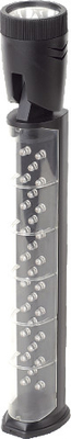 Black led work light bar With Head Light 4.8V 1200MA Ni MH Battery