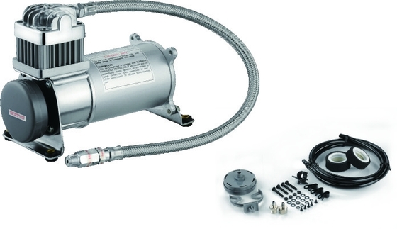 Single Chrome 150psi 12V and 24V Air Compressor IP54 YURUI 6376R