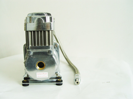 200PSI Single Chrome Car Air Compressor 12v , Air Ride Suspension For Trucks