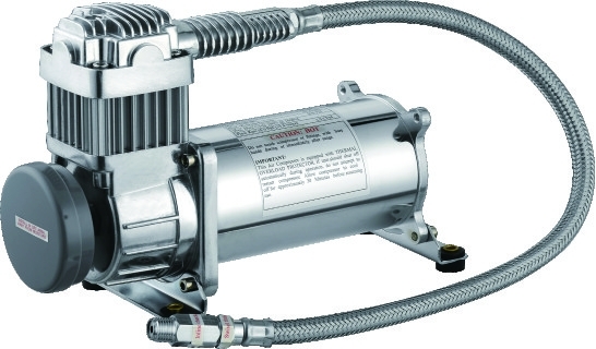 1 / 4 '" Air Ride Suspension Compressor  200psi Single 12v Compressor And Tank