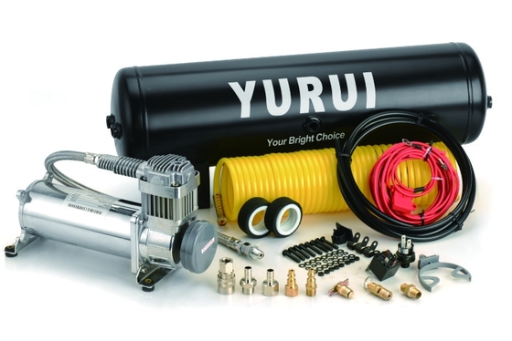 Good price 100% Duty Cycle Air Compressor 2.5 Gallon Tank On Board Air System 12V 150 Psi IP67 online