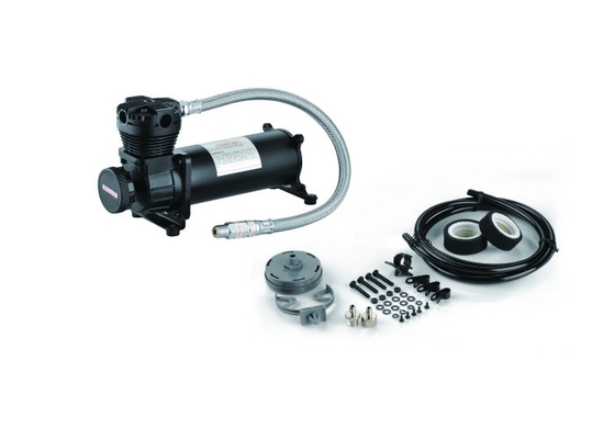 200psi 12 Volts Air Ride Suspension Compressor  Stainless Lead Hose 5 Gallon Air Compressor