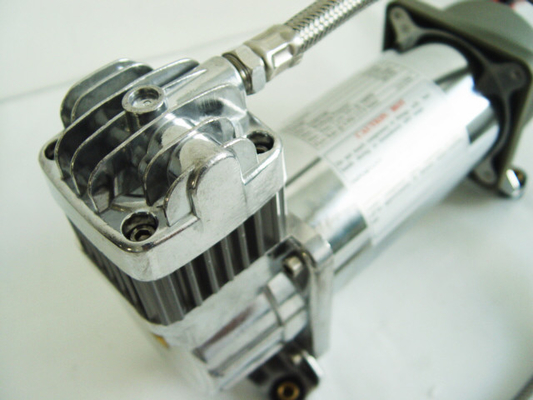 Good price Chrome Airbag Air Ride Suspension Compressor 150psi 2.18CFM , 12v Car Air Compressor online