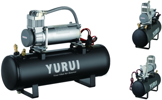 Heavy Duty Durable Portable Compressed Air Tank For Cars Fast Inflation Black