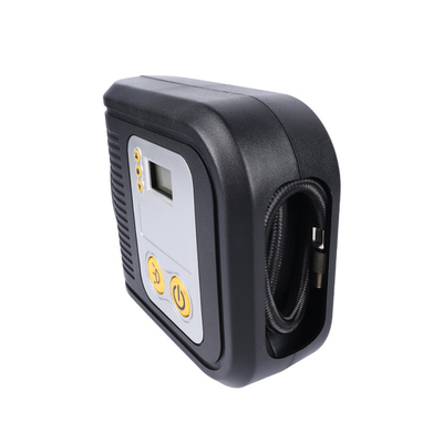 Portable Plastic Car Air Compressor Digital Display Dc12v  Inflate Tire Pump With Lamp Cloth Bag