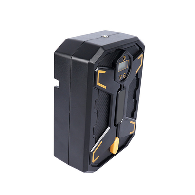 Plastic LED Lamp DC12v Car Air Compressor With Digital Gauge
