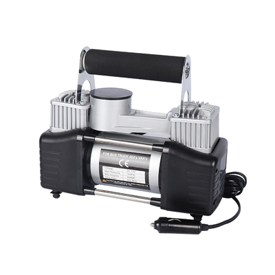 Two Cylinder Metal Air Compressor With Carry Bag High Pressure Air Compressor DC 12V