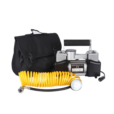 Two Cylinder Metal Air Compressor With Carry Bag High Pressure Air Compressor DC 12V