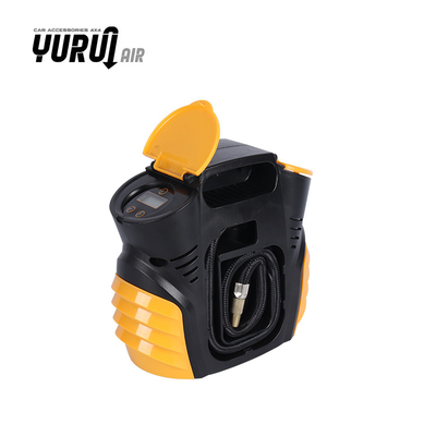 DC12V ABS Portable Car Air Pump With Digital Gauge For Car Tyre Inflation