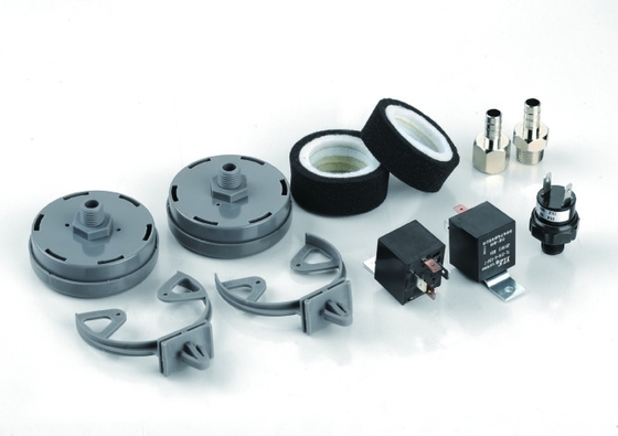 Chrom And Black Air Ride Suspension Compressor For Suspension Offboard System