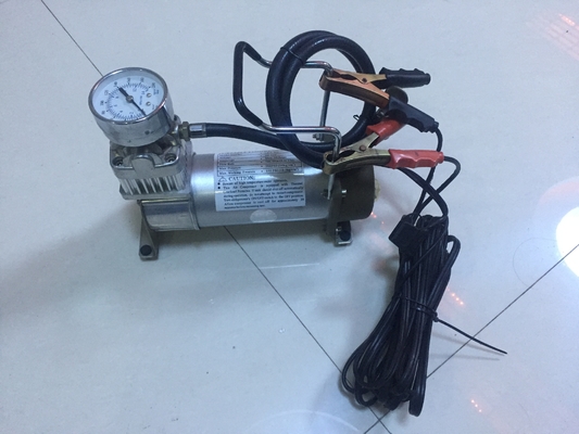 Good price Metal Car Air Pump Compressor Single Cylinder For All Kinds Of Cars With Gauge online
