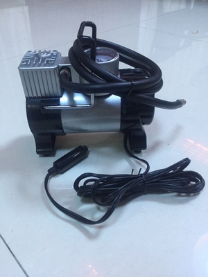 Most Popular Single Small Air Compressor With Light For All Cars Sliver And Red