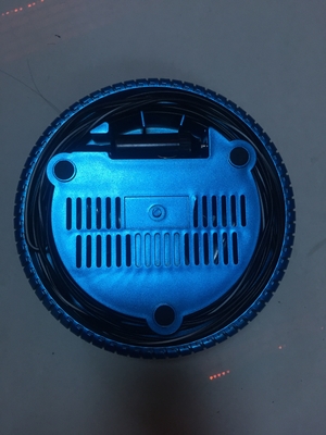 Royal Blue Tire Shaped Electric Car Tyre Pump , Tire Air Compressor With 59cm Hose