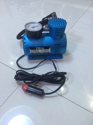 Good price Small Fast Inflation Black And Blue Portable Air Compressor For Car With CE Certification online