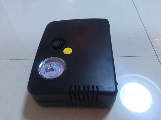 High Performance Black Car Air Pump tire inflators With Gauge And Switch For Car Tire Inflation
