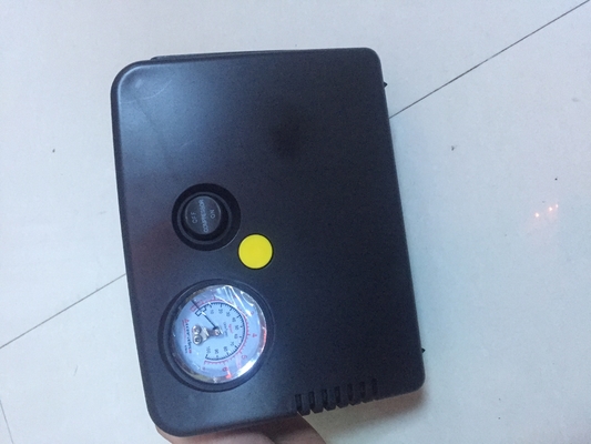 High Performance Black Car Air Pump tire inflators With Gauge And Switch For Car Tire Inflation