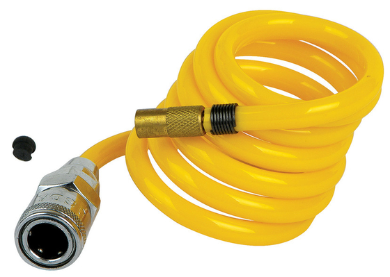 Silver Metal 12V Air Compressor Kit For Car 3M Cord With Cigarette Lighter