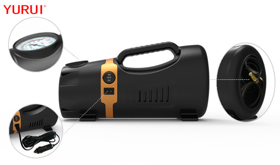 Electric DC12v AC110V-220V Plastic Portable Car Tyre Inflator Pump