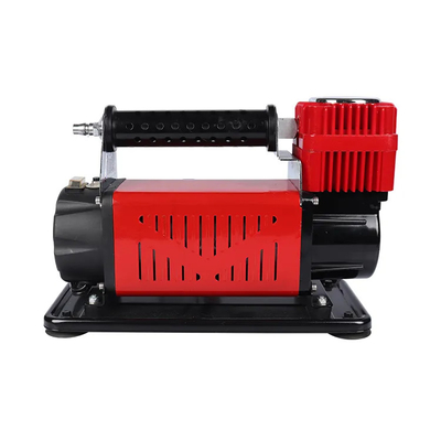 Heavy Duty Metal DC12V  Car Air Compressor With Pressure Gauge Car Tire  Air Inflator Single Cylinder Air Compressor