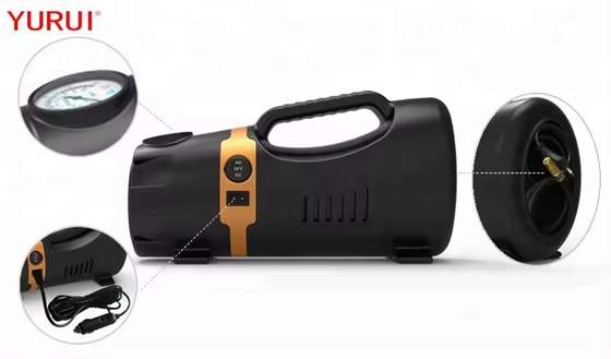 AC/DC Portable Tyre Inflator Hot Selling Car Tire Air Compressor Plastic
