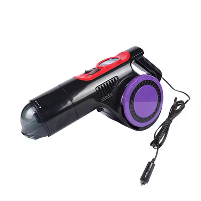 12V Vacuum Cleaner And Air Compressors Handheld Mini With LED Light Air Pressure Digital Gauge 3-In-1 Tire Inflate And C