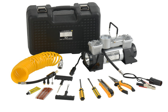 Good price Tools In Box High Volume 12v Air Compressor Vehicle Mounted With Light online