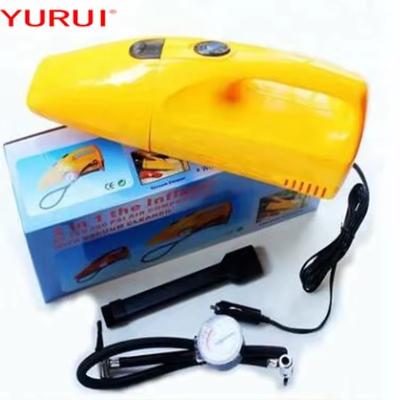 Dc12v Mini Portable Handheld Wet Dry Car Wash Vacuum Cleaner And Tire Inflator