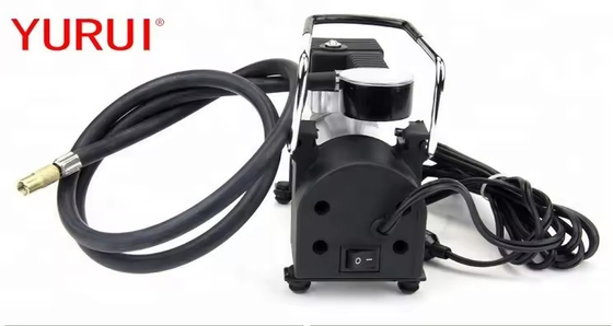 Portable High Pressure  Metal Car Air Compressor With Watch And Cloth Bag