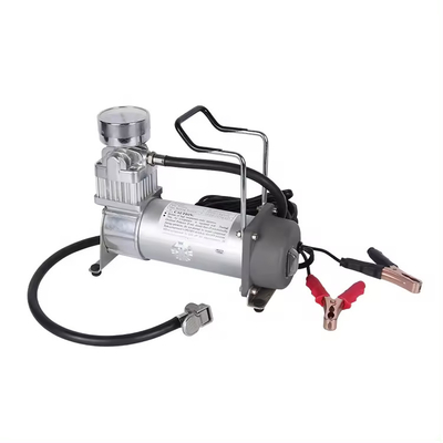 Portable Single Cylinder OffRoad DC12V Metal Heavy Duty Air Compressor With Gauge