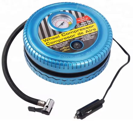 Electric Plastic ABS Car Air Compressor DC12V Tire Inflation Pump With Cigarette Lighter