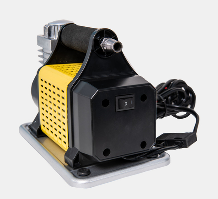 Portable Car Tyre Inflator With Metal Pressure Gauge And Hose