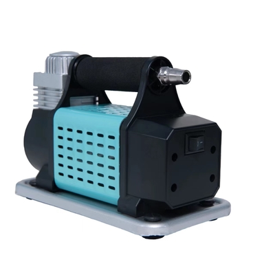 DC12V Metal Portable Car Air Compressor With Metal Pressure Gauge