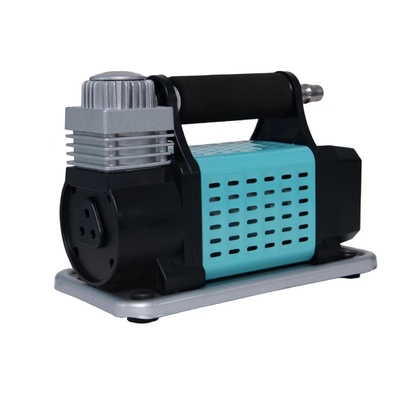 DC12V Metal Portable Car Air Compressor With Metal Pressure Gauge