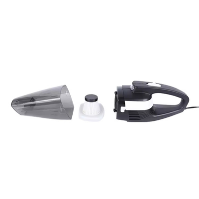 DC12V Hepa Filter Handheld Car Vacuum Cleaner With Cigarette Lighter And Led Light