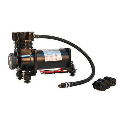 DC12V Chrome Car Air Suspension Compressor With Low Noise