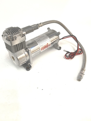 Dual Heavy Duty Chrome Car Air Suspension Compressor With Tank Offroad