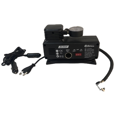 AC110-230V/DC12V Changeable Current Car Tire Air Compressor with nozzle