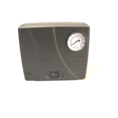 Plastic DC12v Strong Power Car Air Compressor With Digital Gauge